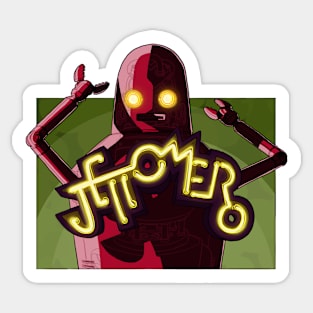 Jettomero - Heart Head v2 Sticker